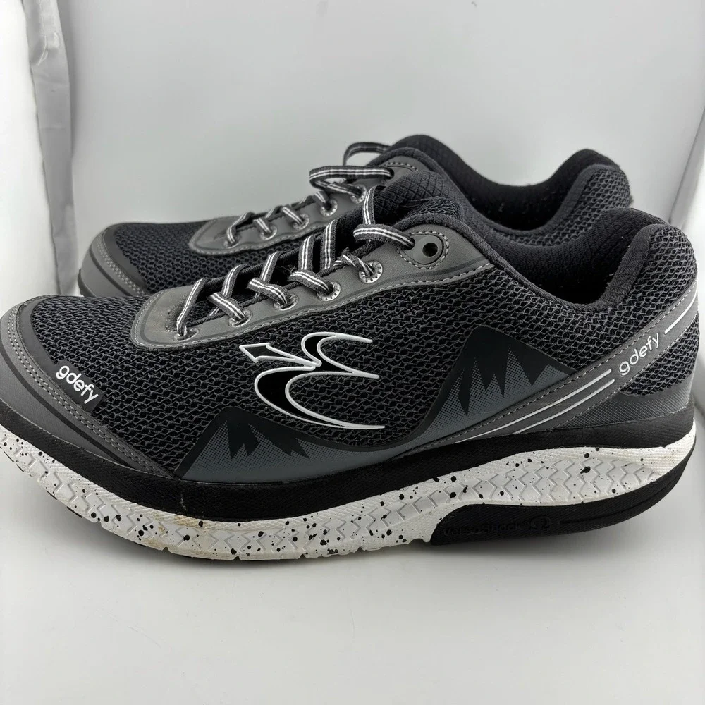 Gravity Defyer G-Defy 10.5 Gray Black Good‎ VersoShock Extra Wide TB9024FGS-XW